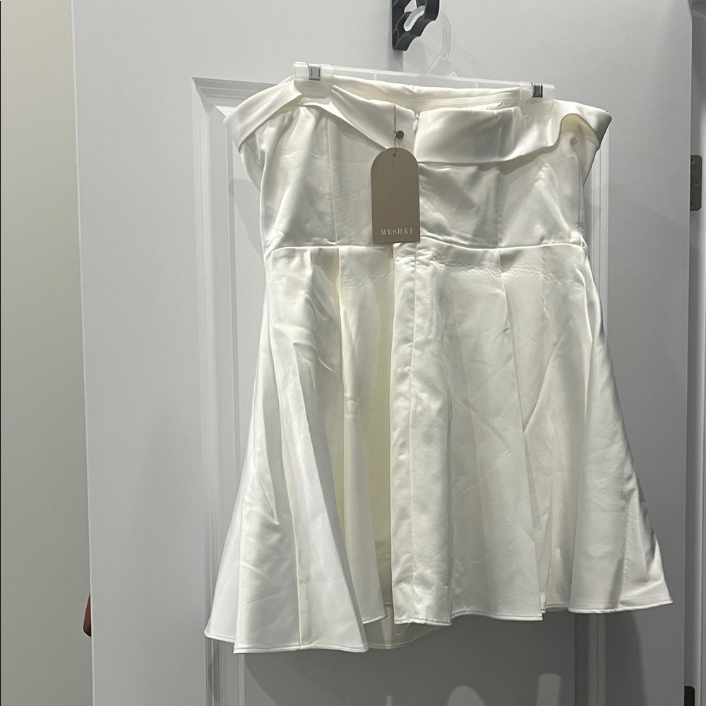 Meshki White Mini Dress - Picture 4 of 5